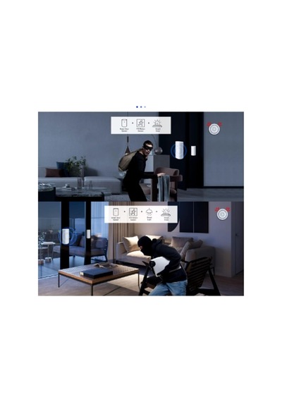 Kullanımı Kolay Şık Tasarım Kablosuz Kapı, Pencere, Dolap, Çekmece İçin Manyetik Wifi Sensörlü Alarm