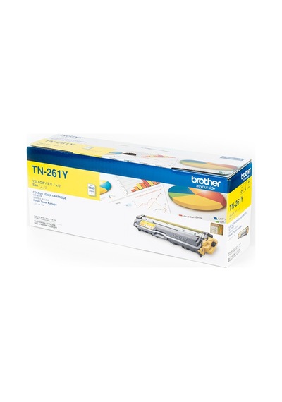 Brother Tn-261Y Sarı Toner (1400 Sayfa)