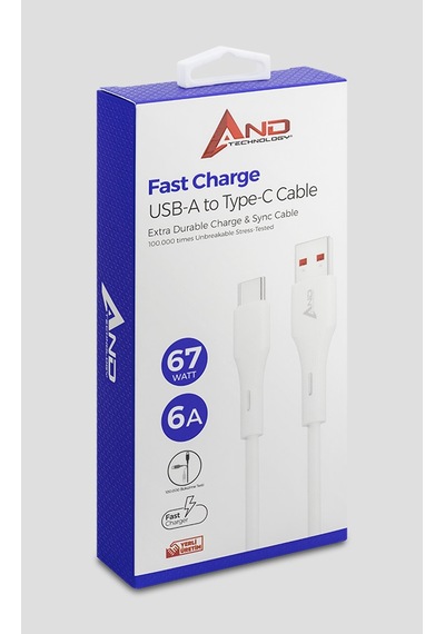 67w Şarj Kablosu Usb-a Type-c