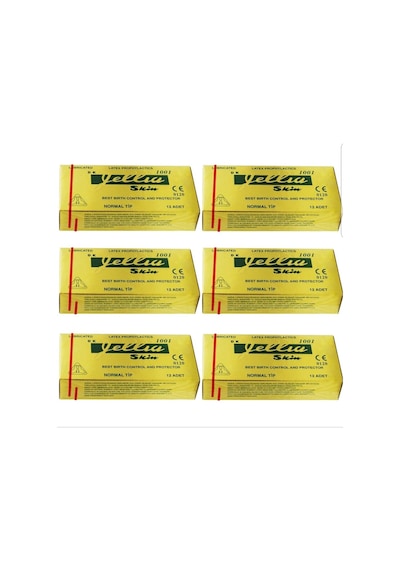 Jellia Skin Normal Tip Prezervatif 6 x 12'li