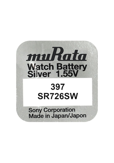 Murata 397 SR726SW Saat Pili