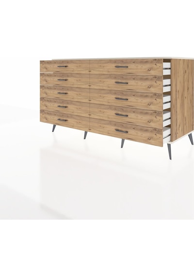 Kronos Konsol 10 Çekmeceli 176x59x99 Çam-aytaşı/çam Aytası/atlas Çam - Atlas Çam Kronos Konsol 10 Çekmeceli 176x59x99 Çam-aytaşı/çam Aytası/atlas Çam - Atlas Çam