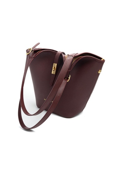 Silver Polo 1246 Kadın Omuz Çantası Mini Rolax Bordo-bordo