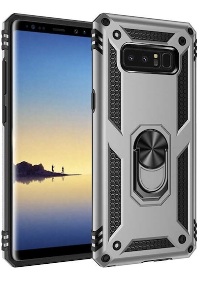Galaxy Note 8 Kilif Zore Vega Yüzüklü Standli Zirh Kilif 556717743