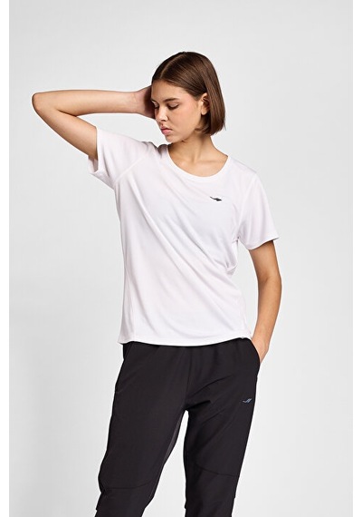 Lescon Kadın Koşu Kısa Kol T-shirt 25b-2015 Beyaz