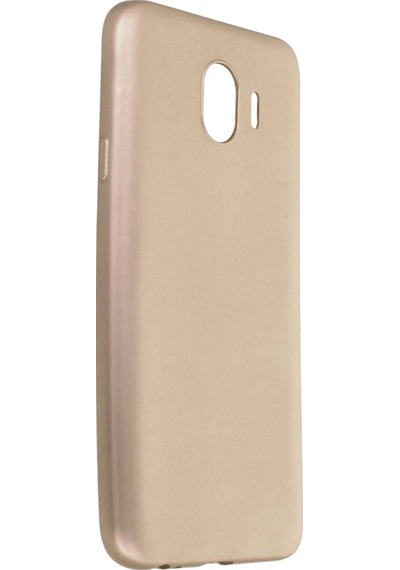 Gld-spt- Newface Samsung Uyumlu Galaxy J4 Kılıf First Silikon - Gold