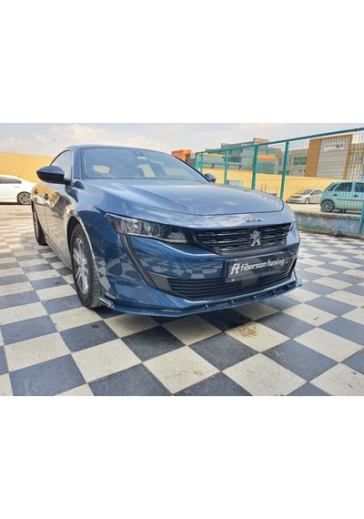 Peugeot 5008 Ön Tampon Lip---fibersan Tuning