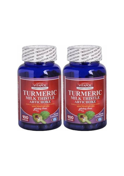 Vitapol Turmeric Milk Thistle Artichoke 200 Kapsül
