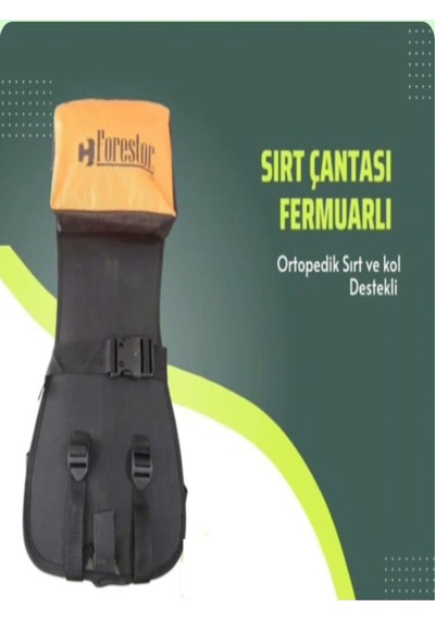 Tırpan Taşıma Askısı , Sırtlık, Sırt Çantası Fermuarlı