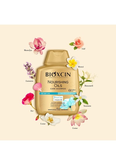 Besleyici Yağlar Şampuan 300 Ml Kuru Ve Yıpranmış Saçlar İçin, 9 Çiçek Yağı, Pantenol Ve Biocomplex B11