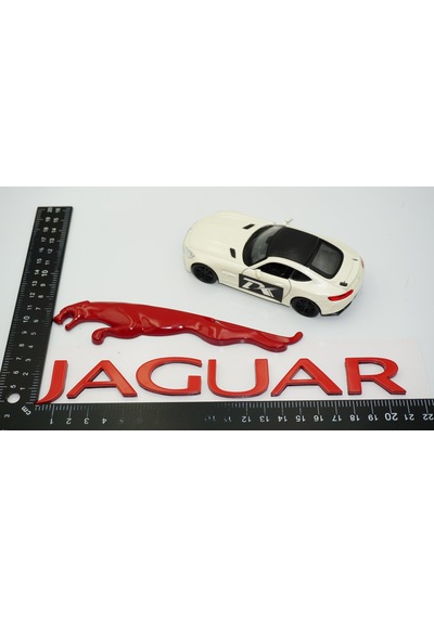 Dk Tuning Jaguar Panter Kırmızı Abs Bagaj Yazı Logo Oem Ürün