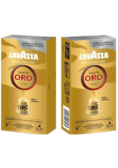Lavazza Nespresso Uyumlu Qualita Oro Kapsül Kahve 10 Lu X 2 Paket