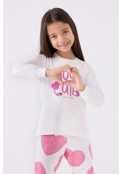Rolypoly Kız Çocuk Pembe Pijama Takımı Rp3471-c-v1 Pembe