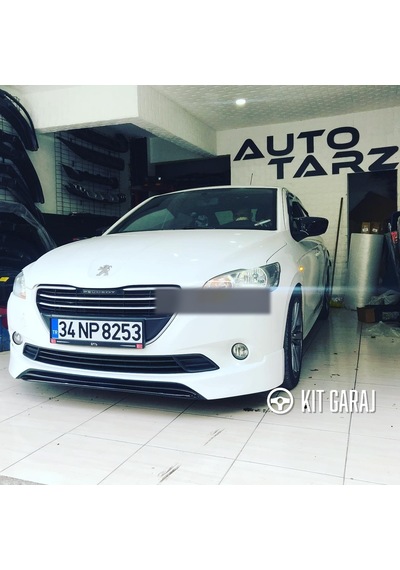 Kit Garaj Peugeot 301 Makyajsız Ön Ek Plastik Boyasız 2012