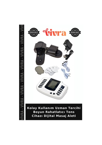 Kolay Kullanım Uzman Tercihi Boyun Rahatlatıcı Tens Cihazı Dijital Masaj Aleti