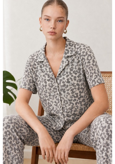 Norcia Sports Kadın Kısa Kollu Rahat Gri Pijama Takımı 4731 Çok Renkli - 929323300 Çok Renkli - 929323300 Çok Renkli Norcia Sports Kadın Kısa Kollu Rahat Gri Pijama Takımı 4731 Çok Renkli - 929323300 Çok Renkli - 929323300 Çok Renkli