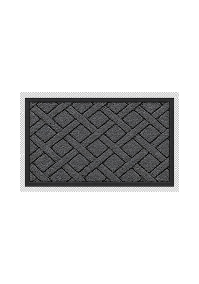 Dış Kapı Balkon Banyo Mutfak Paspası Dijital Baskı 40 X 60 Cm Antrasit - 931371538 Antrasit