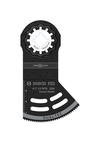 1x Pro Ayz 53 Bpb Dual-tec Bıçak Alçıpan Panel, Çivili Ahşap, Genişlik 53 Mm, Professional Aksesuar Çok Fonksiyonlu Makine