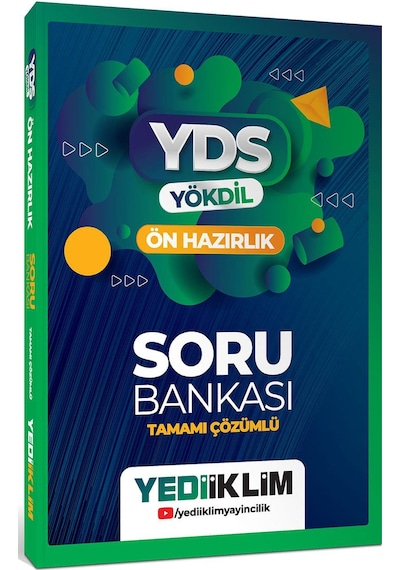 Yediiklim Yayınları Yds Yökdil Ön Hazırlık Tamamı Çözümlü Soru Bankası