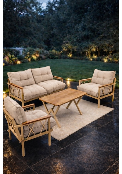 Ard & Garden Miray Cappuccino 211 Masalı Antrasit Fermuarlı Düğmeli Bahçe Oturma Grubu Balkon Oturma Takımı Salon Bej Ard & Garden Miray Cappuccino 211 Masalı Antrasit Fermuarlı Düğmeli Bahçe Oturma Grubu Balkon Oturma Takımı Salon Bej