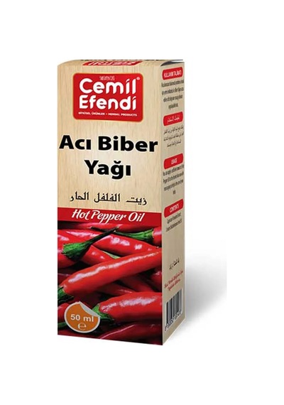 Jenerik Acı Biber Yağı 50 Ml.