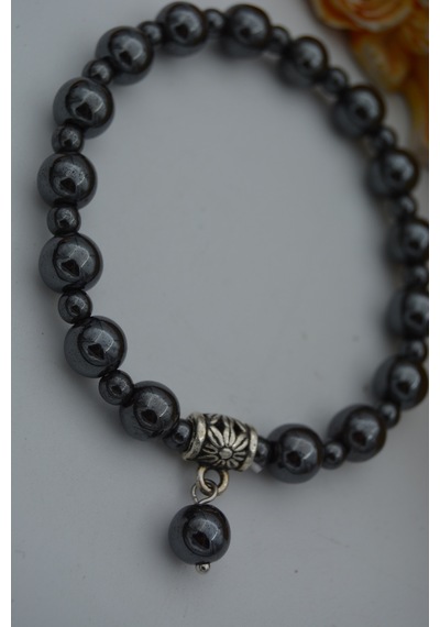 Stoneage Jewellery Hematit Doğal Taşlı Bileklik Çok Renkli