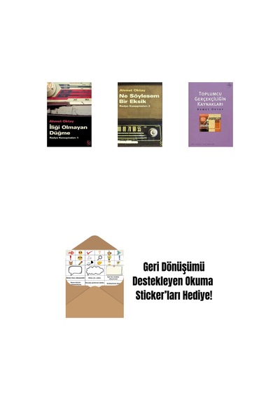 İliği Olmayan Düğme + Ne Söylesem Bir Eksik + Toplumcu Gerçekçiliğin Kaynakları + Okuma Sticker'ları