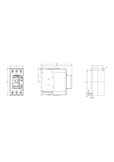 Siemens 3rt2038-1ap00 Sirius Kontaktör 80a 230v Ac 18.5kw 1no+1nc