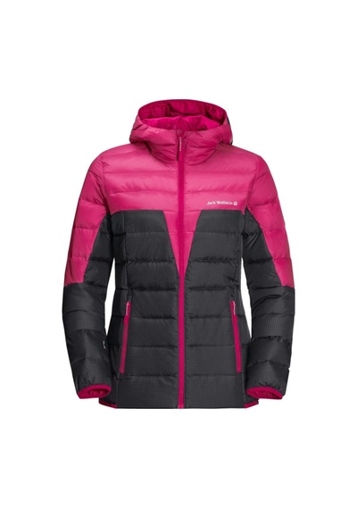 Jack Wolfskin Dna Tundra Hoody Pembe/siyah Kadın Mont Pembe Pembe