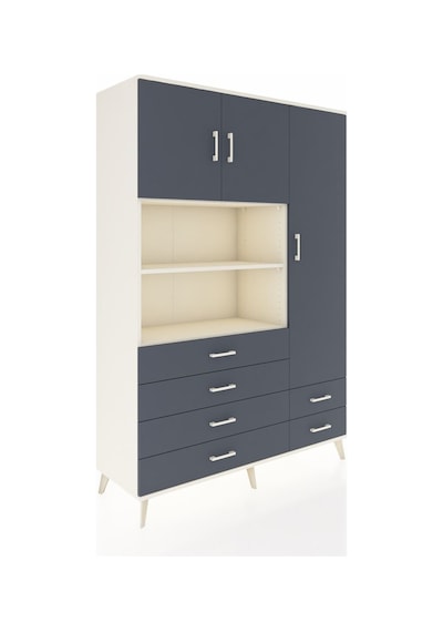 Hyperion Dolap 9 Raflı 6 Çekmeceli 3 Kapaklı 132x44x195 Aytaşı-antrasit/antrasit Antrasıt/antrasıt Hyperion Dolap 9 Raflı 6 Çekmeceli 3 Kapaklı 132x44x195 Aytaşı-antrasit/antrasit Antrasıt/antrasıt