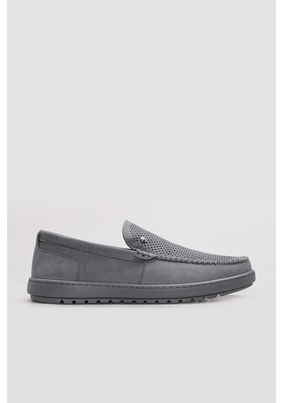 FAST STEP Hakiki Deri Erkek Casual Ayakkabı 302ma1211 Gri