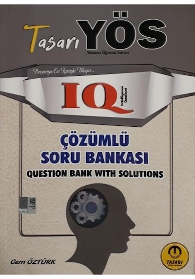 YÖS IQ Çözümlü Soru Bankası - Cem Öztürk - Tasarı Akademi