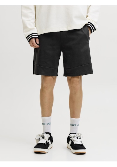 Jack & Jones Erkek Ip Ile Baglamali Lastikli Bel Sort- Gordon - 12288632 Siyah