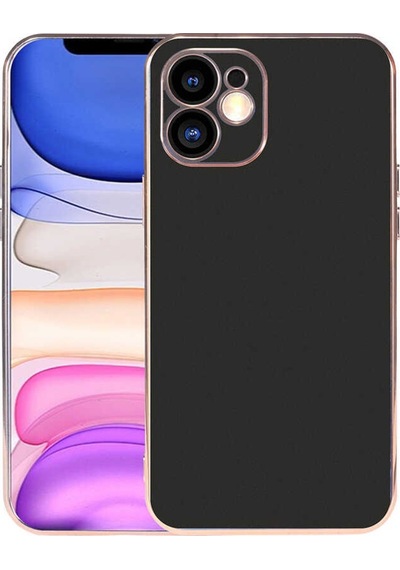 Apple Uyumlu iPhone 11 Kılıf Zore Viyana Yüzeyi Buzlu Transparan Tasarım Kılıf