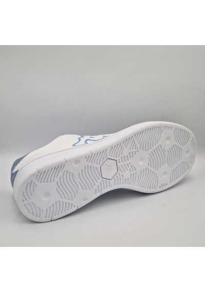 Kappa Santiago Beyaz Mavi Unisex Sneaker Spor Ayakkabı Beyaz - Mavi