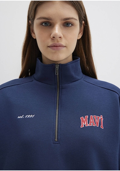 Mavi Koyu Lacivert Kadın Sweatshirt M1s10373-70488 Koyu Lacivert