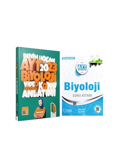 Benim Hocam 2023 Ayt Biyoloji Konu Ve Palme Soru Bankası Seti 2 Kitap