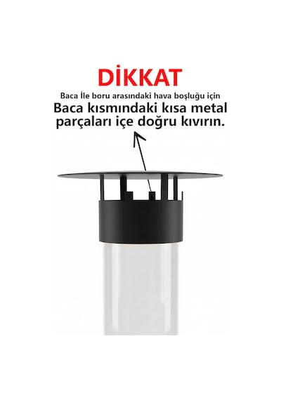 Outdoor Cam Portatif Pelet Soba Kamp Bahçe Teras Sobası - Pürmüz&pelet Hediyeli