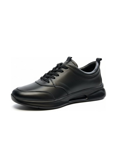 Dosa Shoes H Erkek Deri Casual Ayakkabı 01-siyah