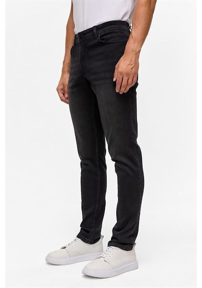 SÜVARİ Siyah Slim Denim Pantolon Siyah