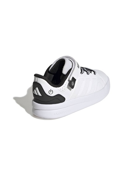 Ftwwht/cblack/gretwo Adidas Çocuk Günlük Spor Ayakkabı Lightorama Court El C Kj6996 beyaz