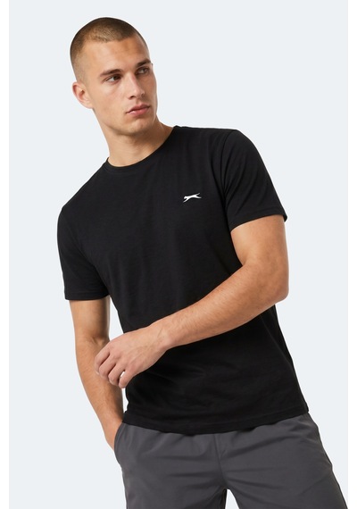 Slazenger Notron I Erkek Siyah Tişört
