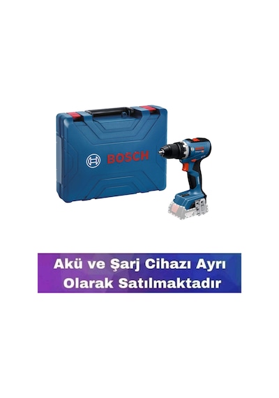 Bosch GSR 18V-65 Akülü Vidalama Akü ve Şarj Dahil Değil 06019N3005