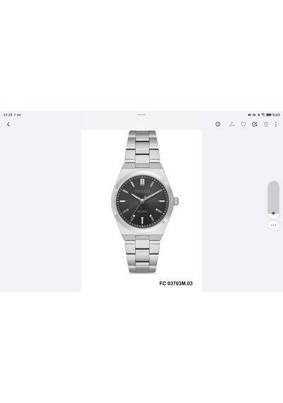 Ferrucci Kadın Kol Saati Fc 03703m.03 Metalik Gri