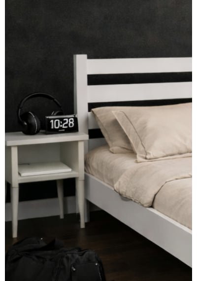 Renazzo Urban Masif Ahşap Karyola Beyaz 150x200 Beyaz - 150 X 200