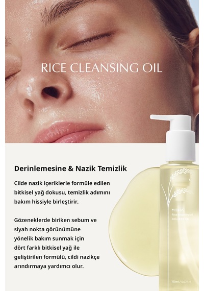 Midha Rice Cleansing Oil 150 ML
