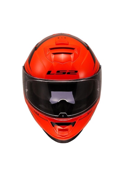 Ls2 Storm 2 Fist Full Face Motosiklet Kaskı 66906 Turuncu Siyah