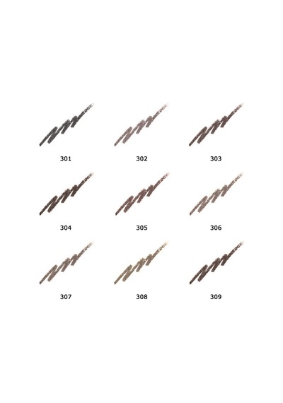 Golden Rose Dream Eyebrow Pencil No: 306 Medium Ash - Şekillendirici Fırçalı Siyah Kaş Kalemi Sku: Smg8690010432285 0