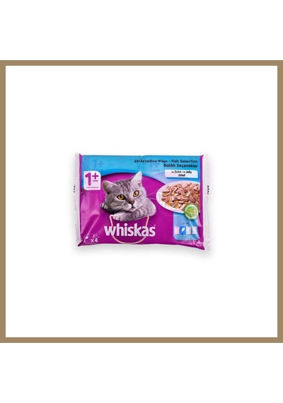Whiskas Pouch Balık 4 85gr 1 Adet 22