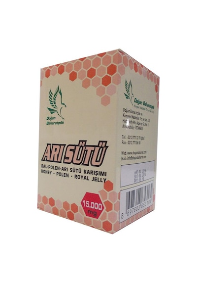 Doğan Baharatçılık 15.000 MG Bal Polen Arı Sütü Karışımı 230 G